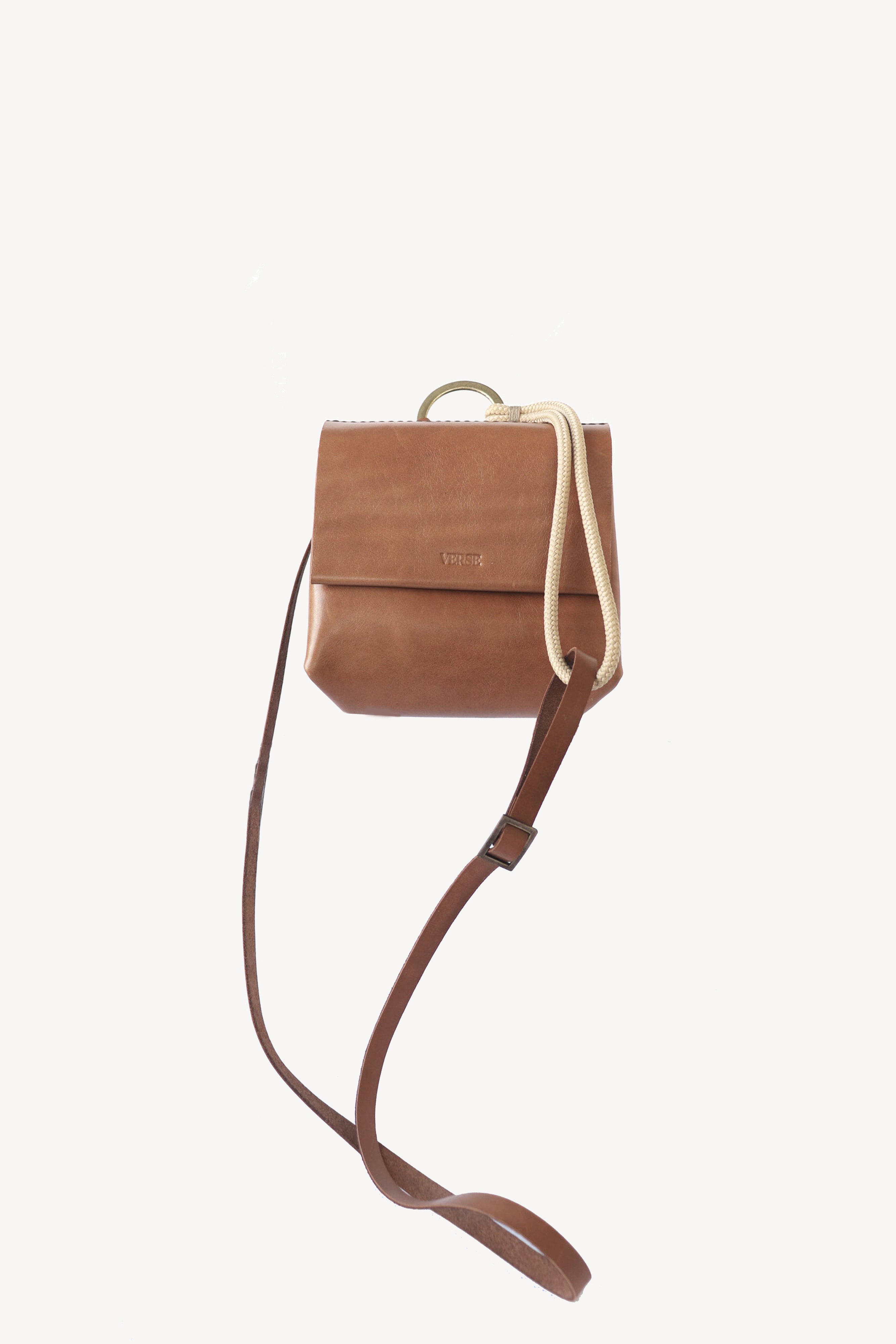 Bloom Pouch in Tan